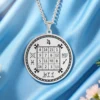 Colgante Talismán de Saturno y Júpiter kf s732226fd80574fc48b2fa1a489b877c2s